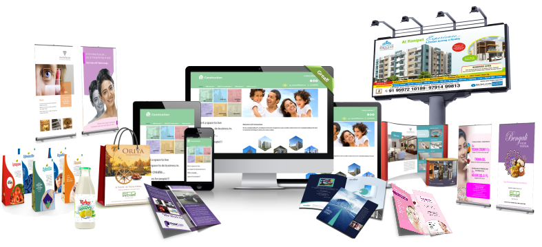 Graphic design services — branding, print, web and outdoor collateral