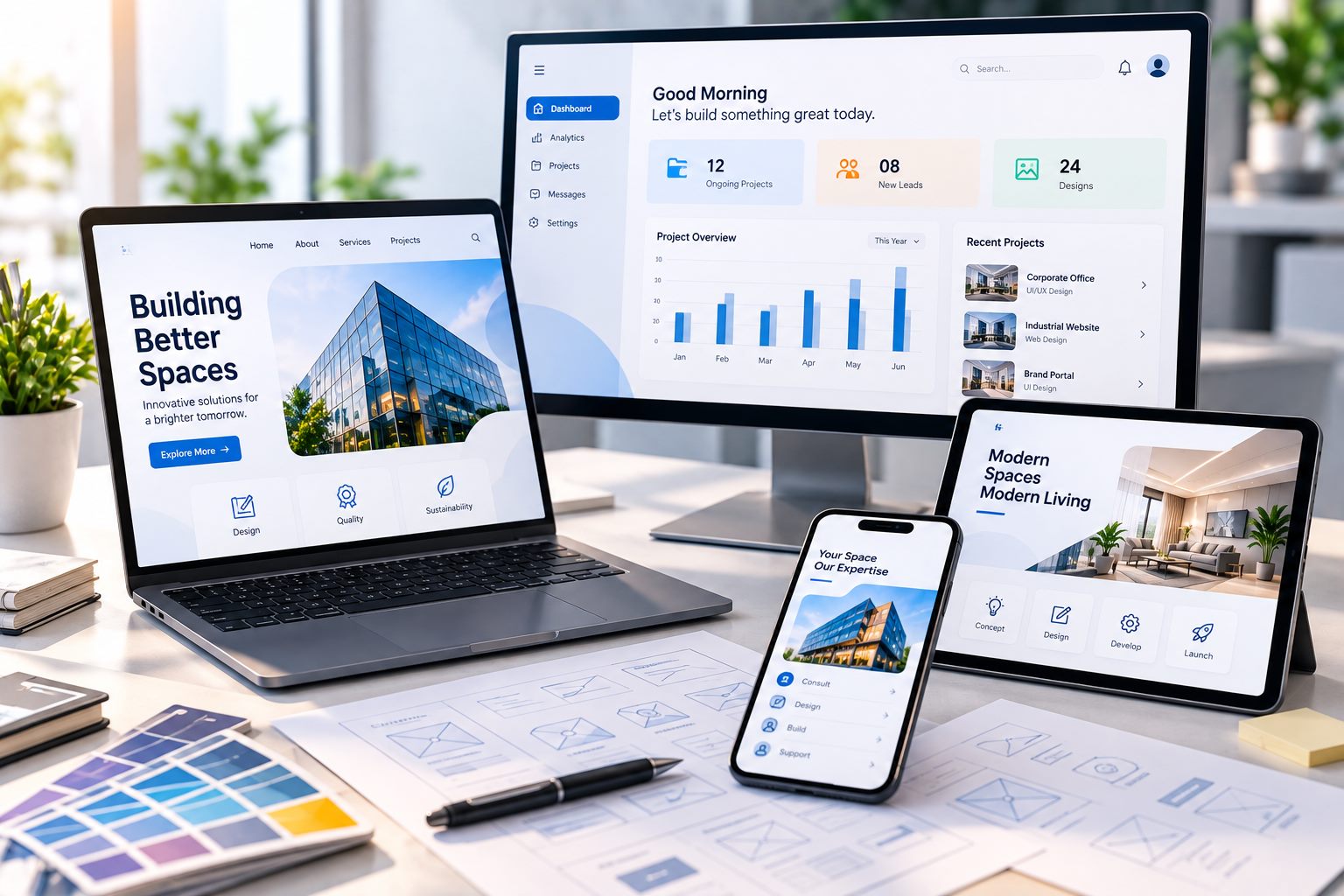 Website design